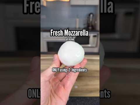 2 Ingredient Fresh Mozzarella Diytipsworld